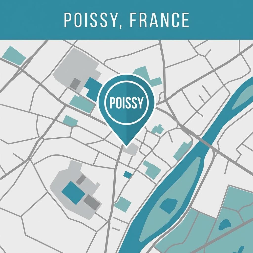Plan d'accès ANICA Poissy